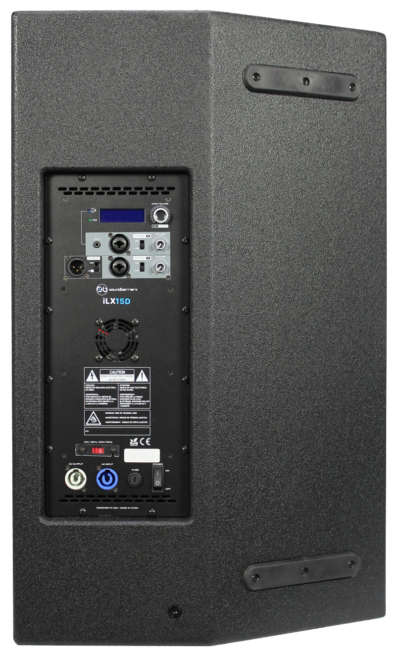 iLX12 rear panel view
